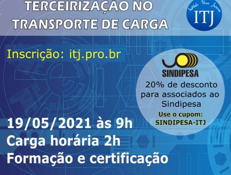 SINDIPESA oferece curso sobre Terceirização na área de transporte de carga
