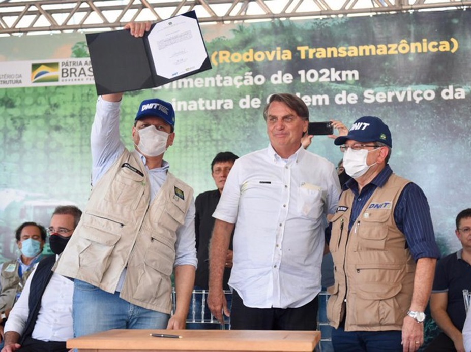 Governo Federal conclui pavimentação de trecho paraense da Transamazônica