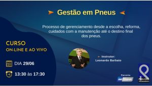 Leia mais sobre o artigo Treinamento On-line: Gestão e Manutenção de Pneus – Paulicon