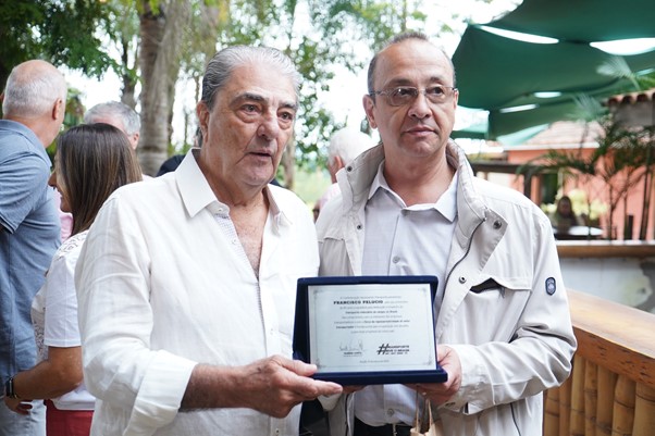 CNT homenageia presidente da NTC, Francisco Pelucio, pelos seus 80 anos