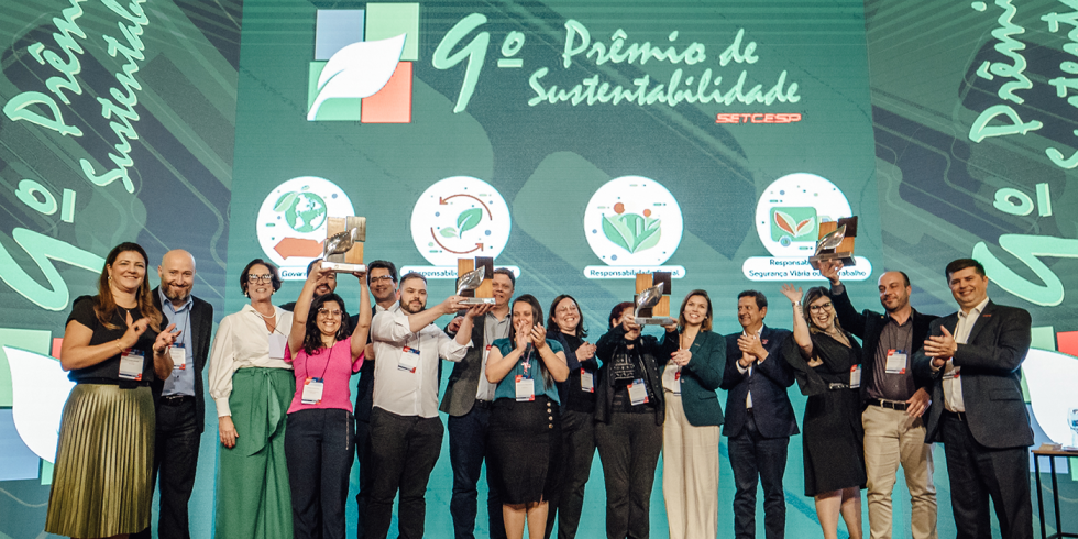 No momento você está vendo SETCESP promove a 9ª edição do Prêmio de Sustentabilidade