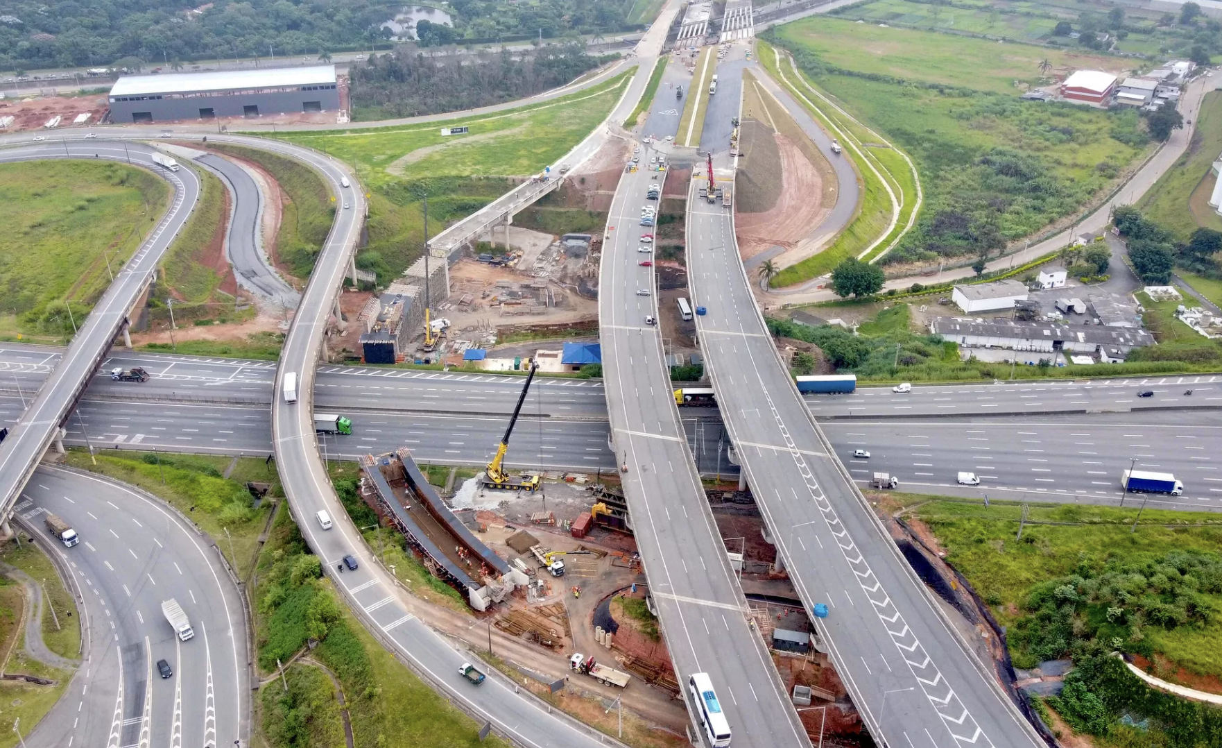 No momento, você está visualizando Obras do Rodoanel Norte de São Paulo atingem mais de 50% de execução