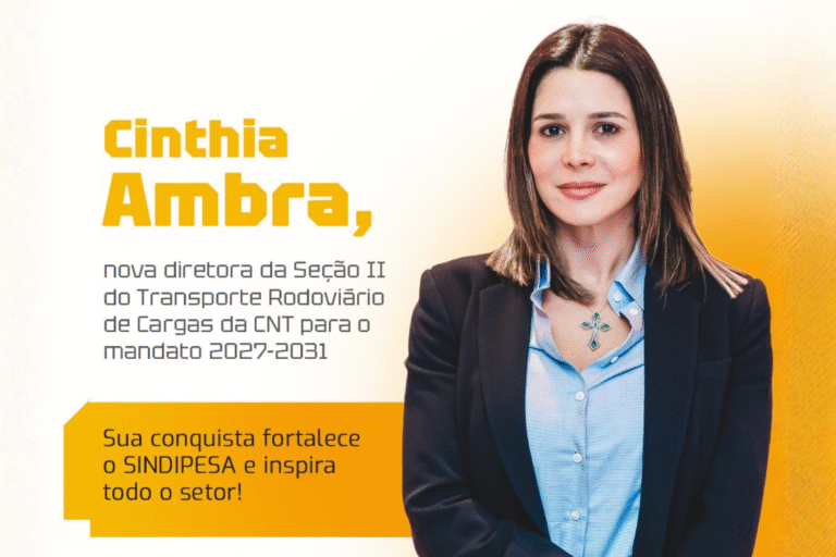 Leia mais sobre o artigo Cinthia Ambra é eleita diretora da Seção II da CNT e amplia a representatividade do SINDIPESA no cenário nacional
