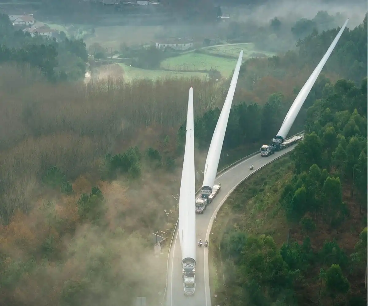 No momento, você está visualizando Mega parque eólico exige 760 transportes especiais com carretas exclusivas