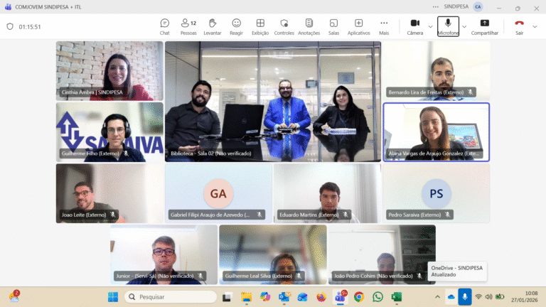 Leia mais sobre o artigo COMJOVEM SINDIPESA e ITL realizam reunião de alinhamento para cursos e programas de capacitação de 2026