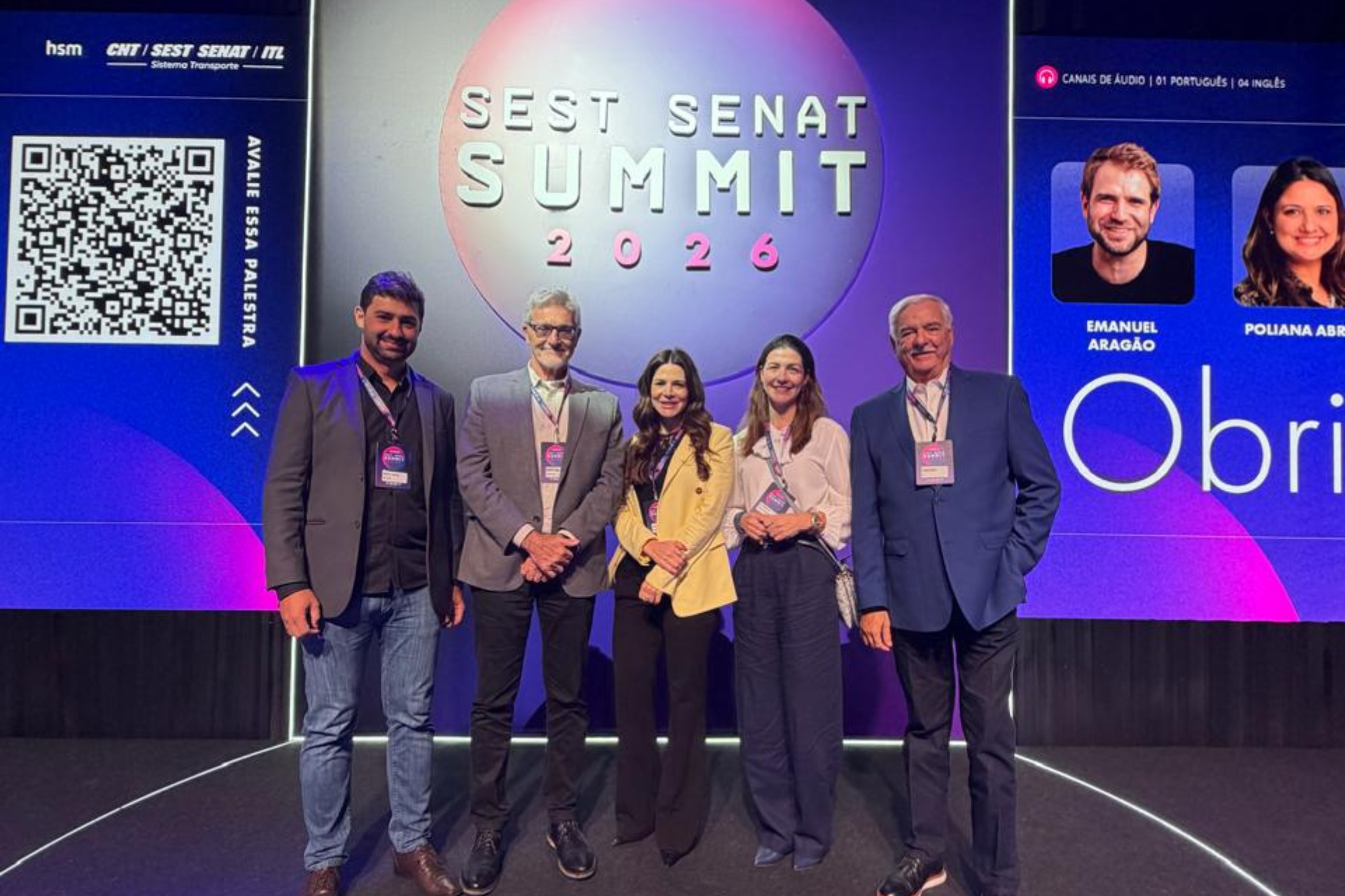 No momento, você está visualizando SINDIPESA acompanha tendências em liderança e inovação durante o SEST SENAT Summit 2026